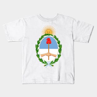 Argentina Coat of Arms Kids T-Shirt